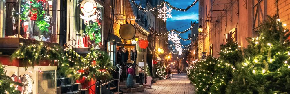 viajar en navidad - quebec